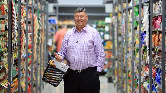 Ritchies boss Fred Harrison warns of some food and grocery shortages this Christmas due to shipping delays. Picture: Aaron Francis/The Australian