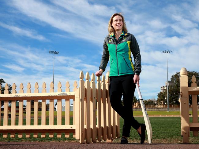 The 27-year-old holds the title of Women’s Cricketer of the Year. Picture: Toby Zerna