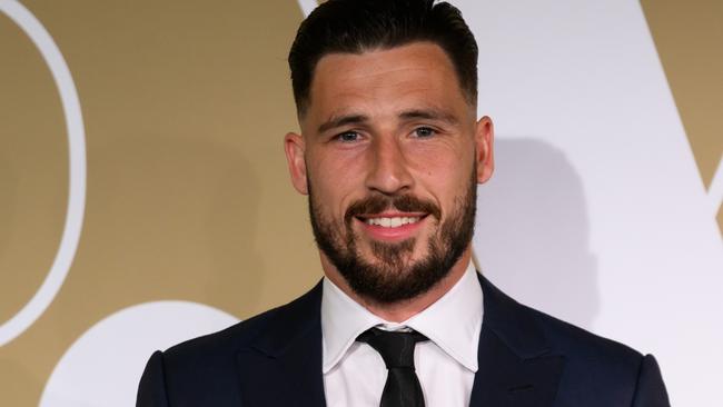 SYDNEY, AUSTRALIA - JUNE 01: Mathew Leckie arrives at the 2023 Dolan Warren Awards at The Star on June 01, 2023 in Sydney, Australia. (Photo by James Gourley/Getty Images)