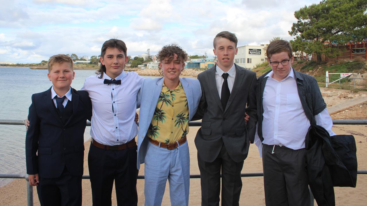 Streaky Bay Area School teens celebrated their school formal in the town, Friday November 12, 2021. Picture: Supplied