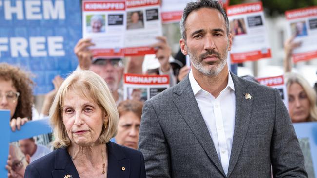 Executive Council of Australian Jewry President Jillian Segal and co-CEO Alex Ryvchin. Picture: Julian Andrews