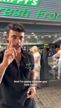 Aussie grocer goes viral for money-saving tips