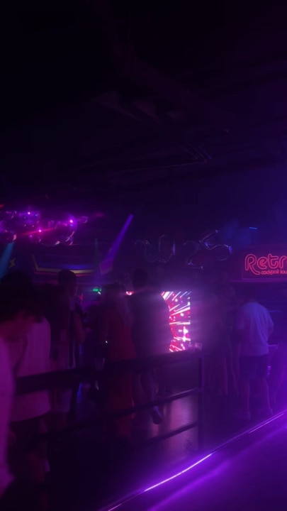 Retros nightclub in Surfers Paradise at 8.30pm on New Year's Eve 2025