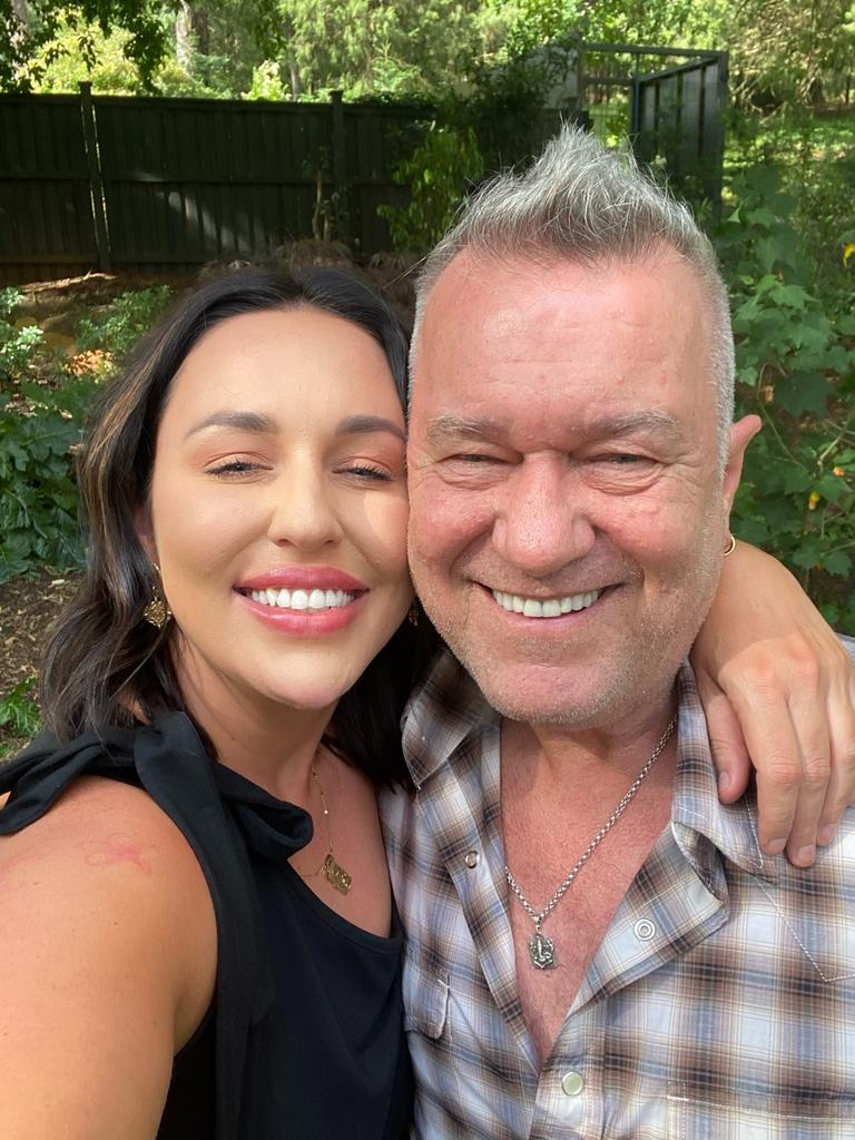 Jimmy Barnes with daughter Katy Lee Carroll