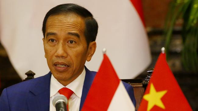 Indonesian President Joko Widodo.