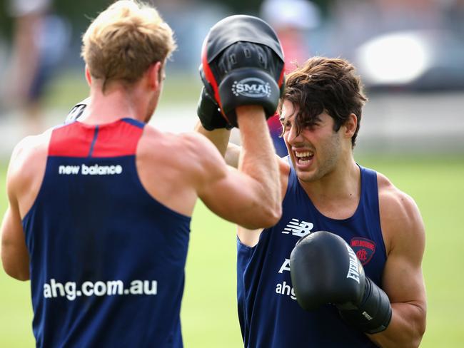 Christian Petracca is continuing his recovery from knee and foot injuries.