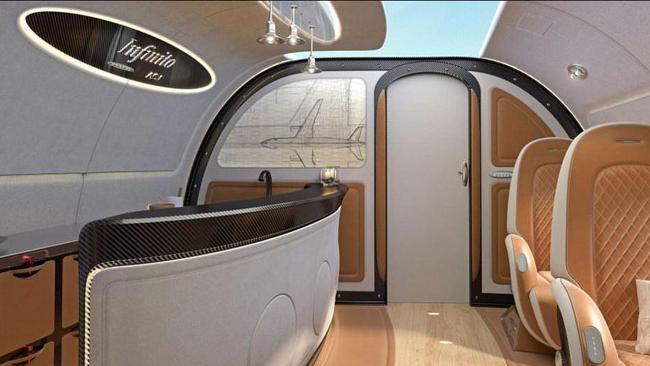 Passenger’s can enjoy the gorgeous view or kick back in the double bed in the cabin