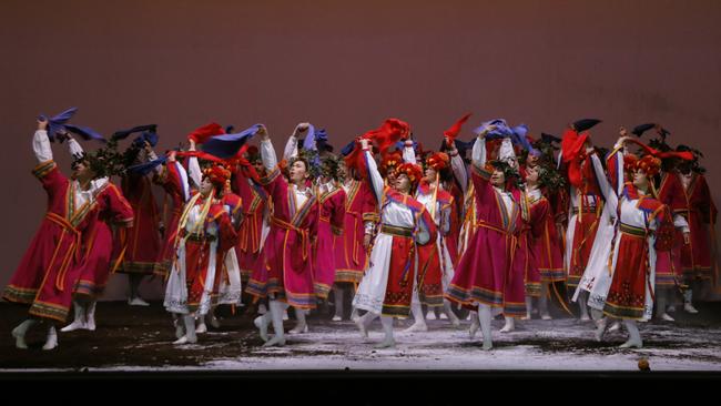 Singers join the dancers in Romeo Castellucci’s staging of Mozart’s Requiem. Picture: Pascal Victor/ArtComPress