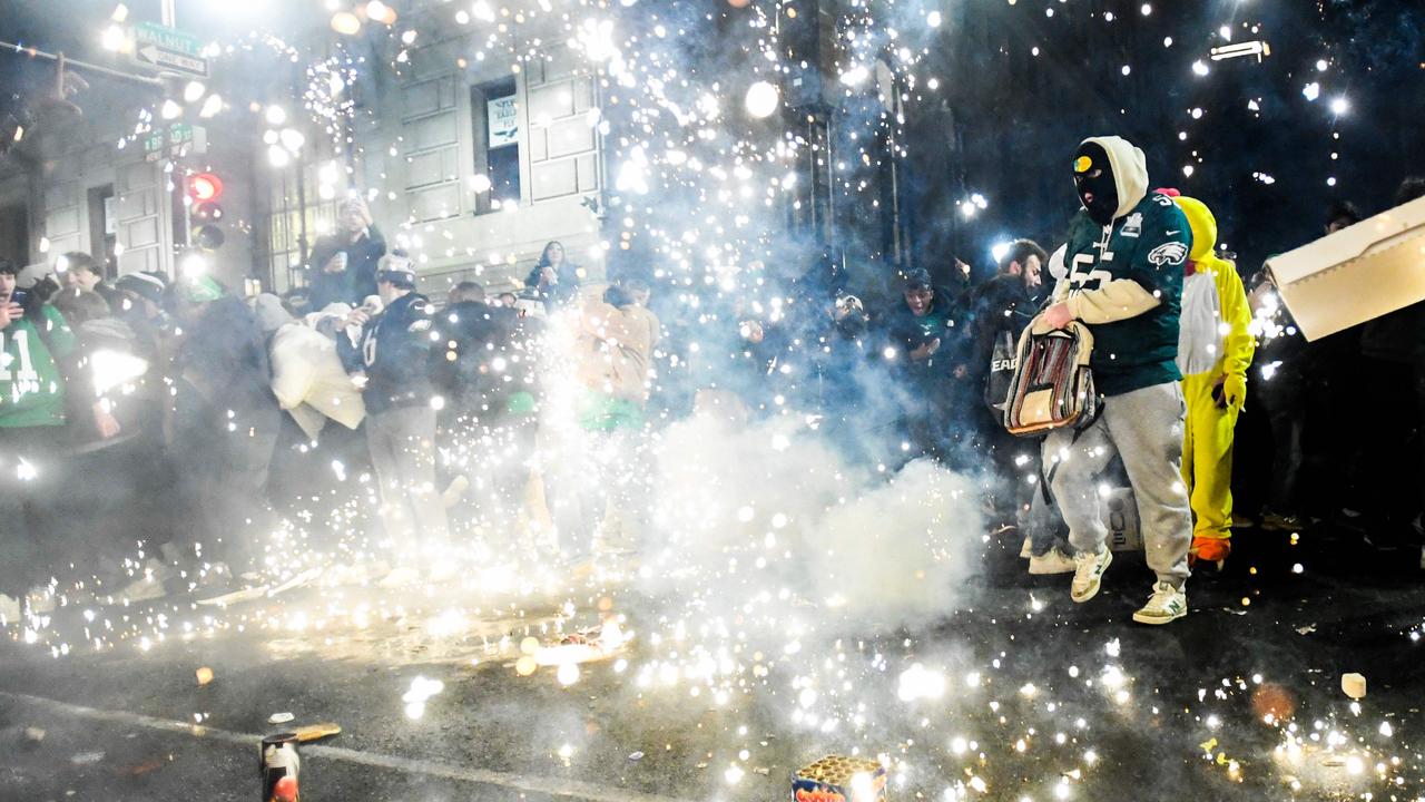 The chaos was not for the fain-hearted. Matthew Hatcher/Getty Images/AFP