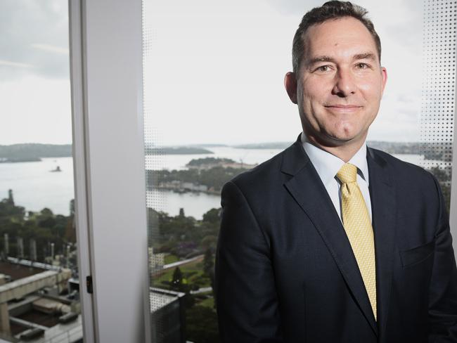 Westpac head of retail and business banking Jason Yetton addresses Trans-Tasman Business circle lunch.Photographer: Adam Yip