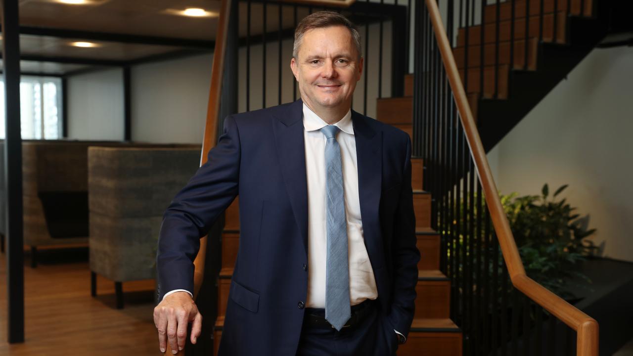 Suncorp CEO Steve Johnston. Picture: John Feder.