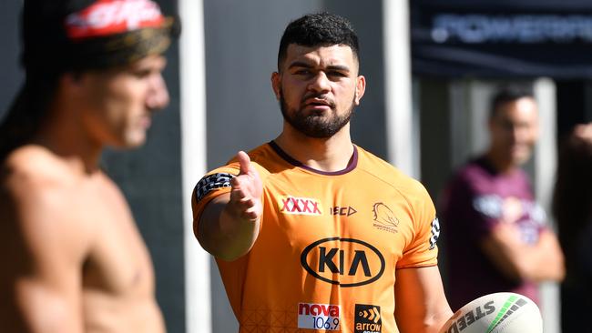 David Fifita has decided to sign with the Titans for 2021. Picture: AAP Image/Darren England