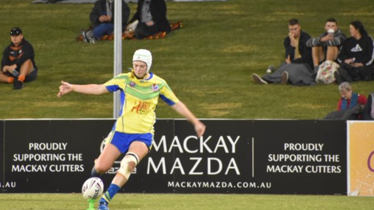 Wanderers U17 Girls defeated Norths 23-6 in the RLMD Grand Final. Emily Bella. Picture: Matthew Forrest