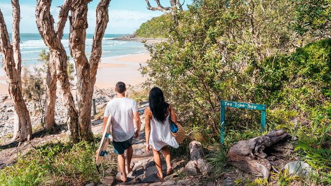 Tea Tree Bay, Noosa Heads National Park. Picture: TEQ