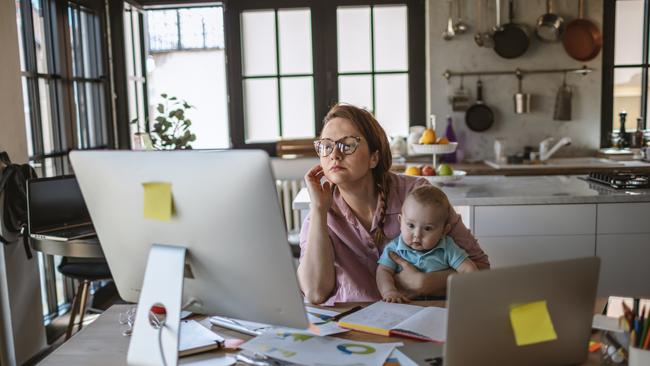 More women than men and people with degrees have the potential to work from home. Picture: istock