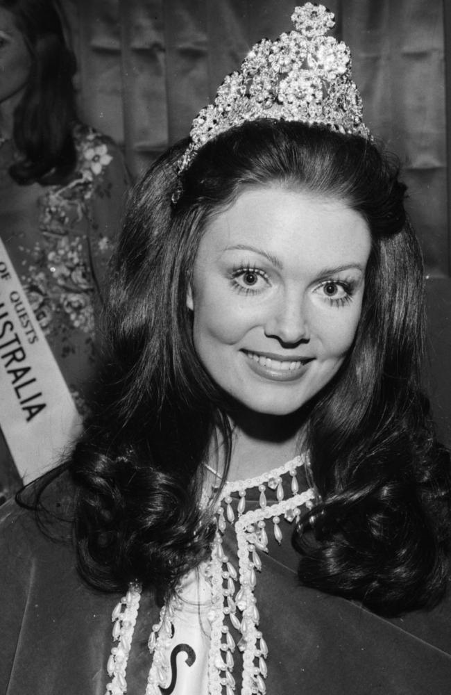 1972 Miss Universe Kerry Anne Wells. Picture: Supplied