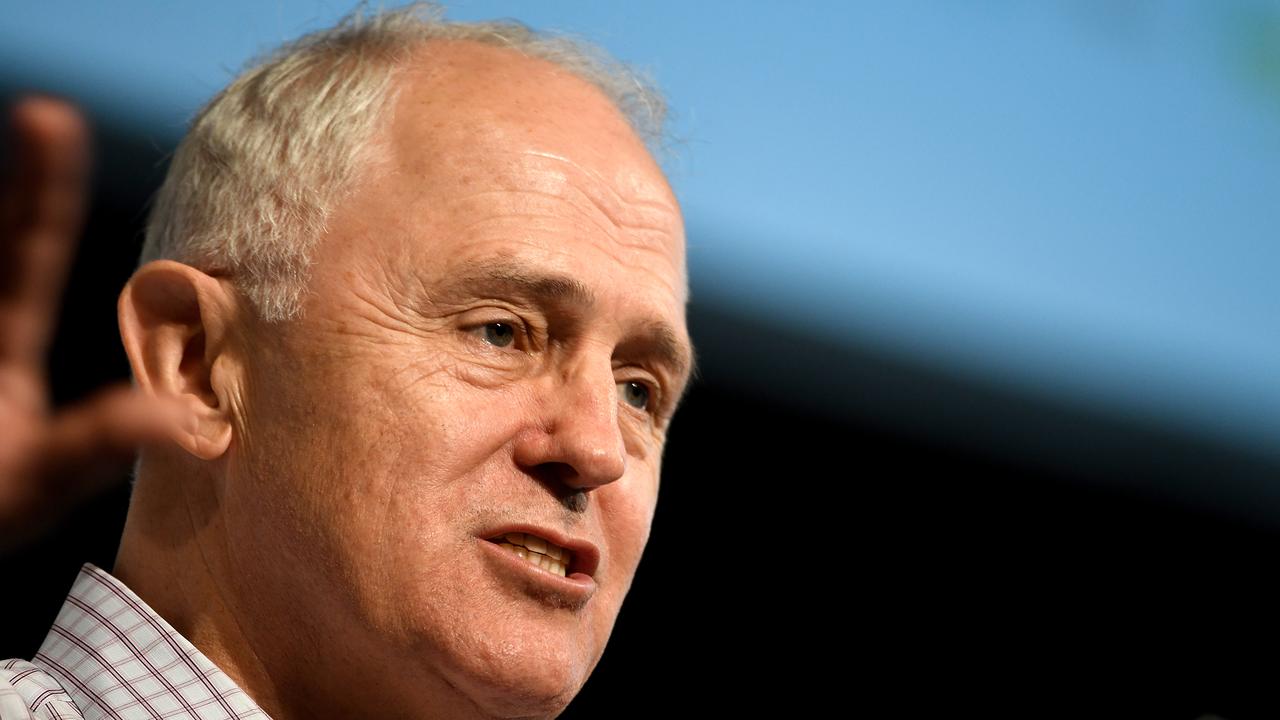 Malcolm Turnbull joined other high profile Australians to support the legislated increase in super payments to 12 per cent. Picture: Bianca De Marchi/ AAP.