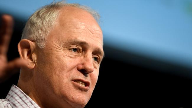 Malcolm Turnbull joined other high profile Australians to support the legislated increase in super payments to 12 per cent. Picture: Bianca De Marchi/ AAP.