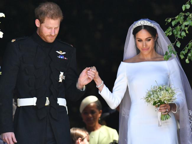 A helping hand. Picture: AP