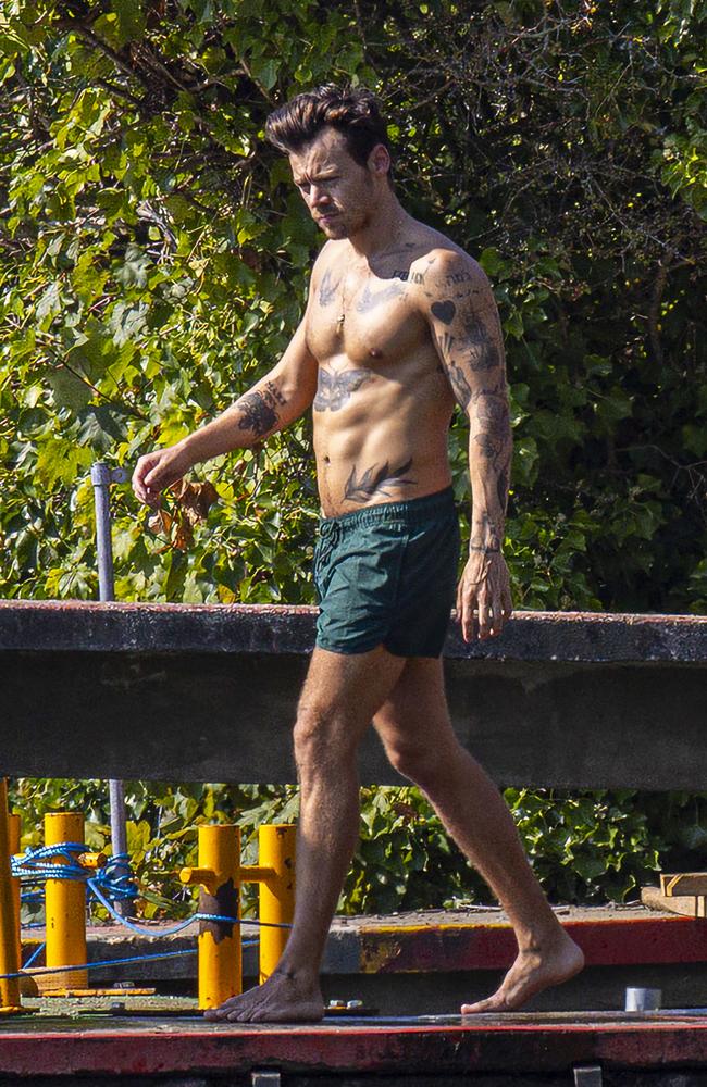 Harry Styles Shows Off His Ripped Physique As He Goes For A Dip In London Gold Coast Bulletin