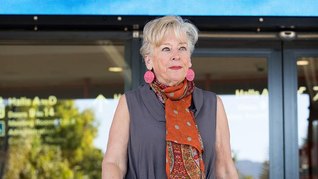 Celebrity chef Maggie Beer arrives at the Royal Commission into Aged Care Quality and Safety in Cairns. Picture: AAP