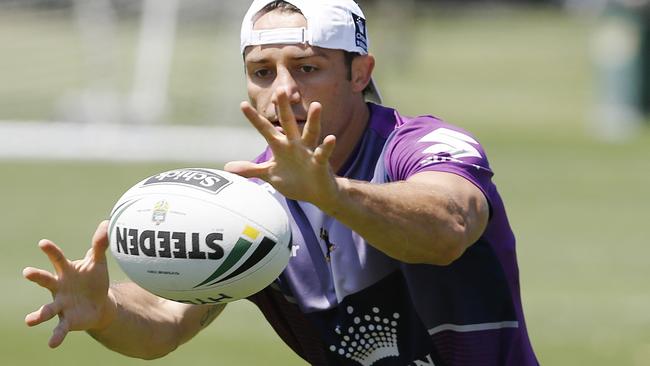Cooper Cronk out: No space for Melbourne Storm star at Redfern. Picture: Michael Klein
