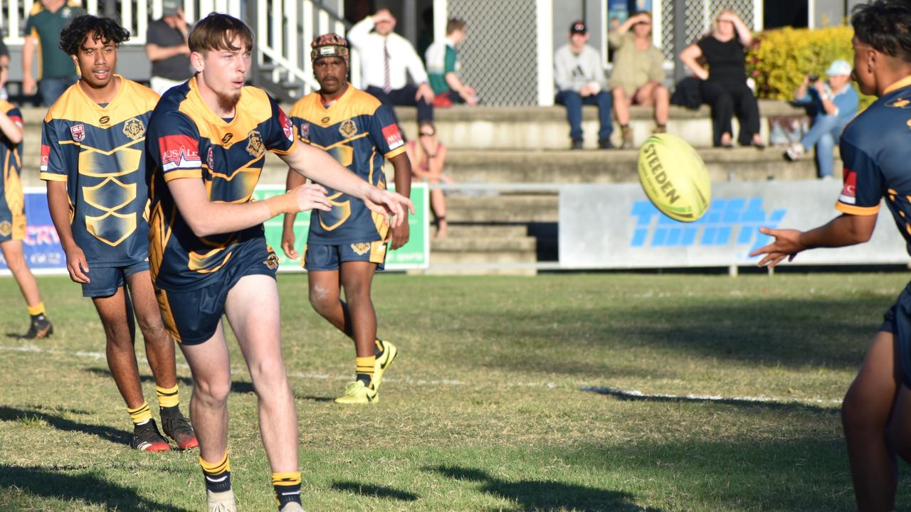 Rockhampton District Secondary Schools Rugby League Open C grand final, Yeppoon State High 1 versus Gladstone State High 1, Rugby Park, Rockhampton, September 10, 2021.