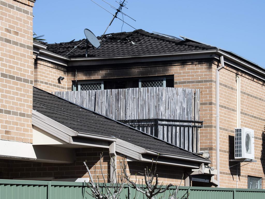 A 54-year-old man died in his Punchbowl townhouse on the weekend after a lithium-ion battery fire. Picture: NCA NewsWIRE/ Monique Harmer