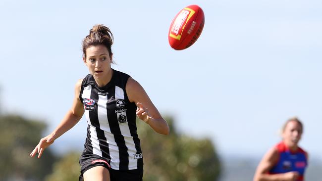 Steph Chiocci juggles her full-time job with leading the Magpies.