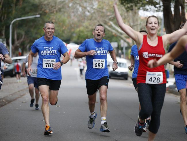 The last seconds of the Mosman race. Picture: David Swift