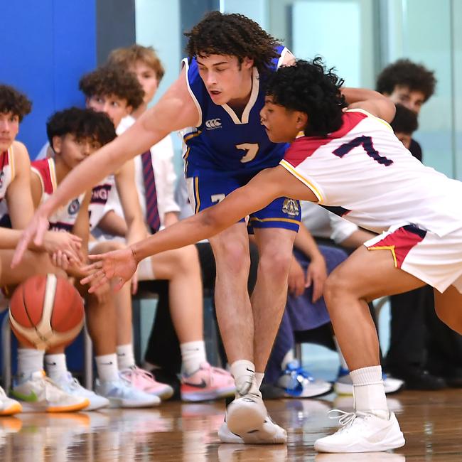 Nudgee V BSHS. Basketball. Saturday September 7, 2024. Picture, John Gass