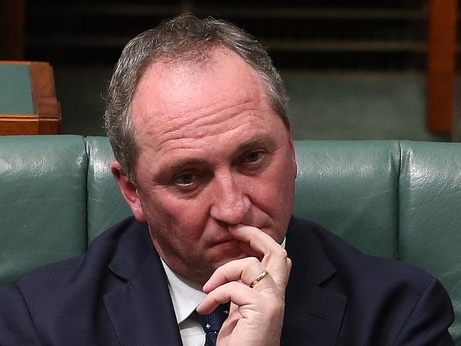 Deputy PM Barnaby Joyce was a dual-citizen at the time of the election. Picture: Kym Smith