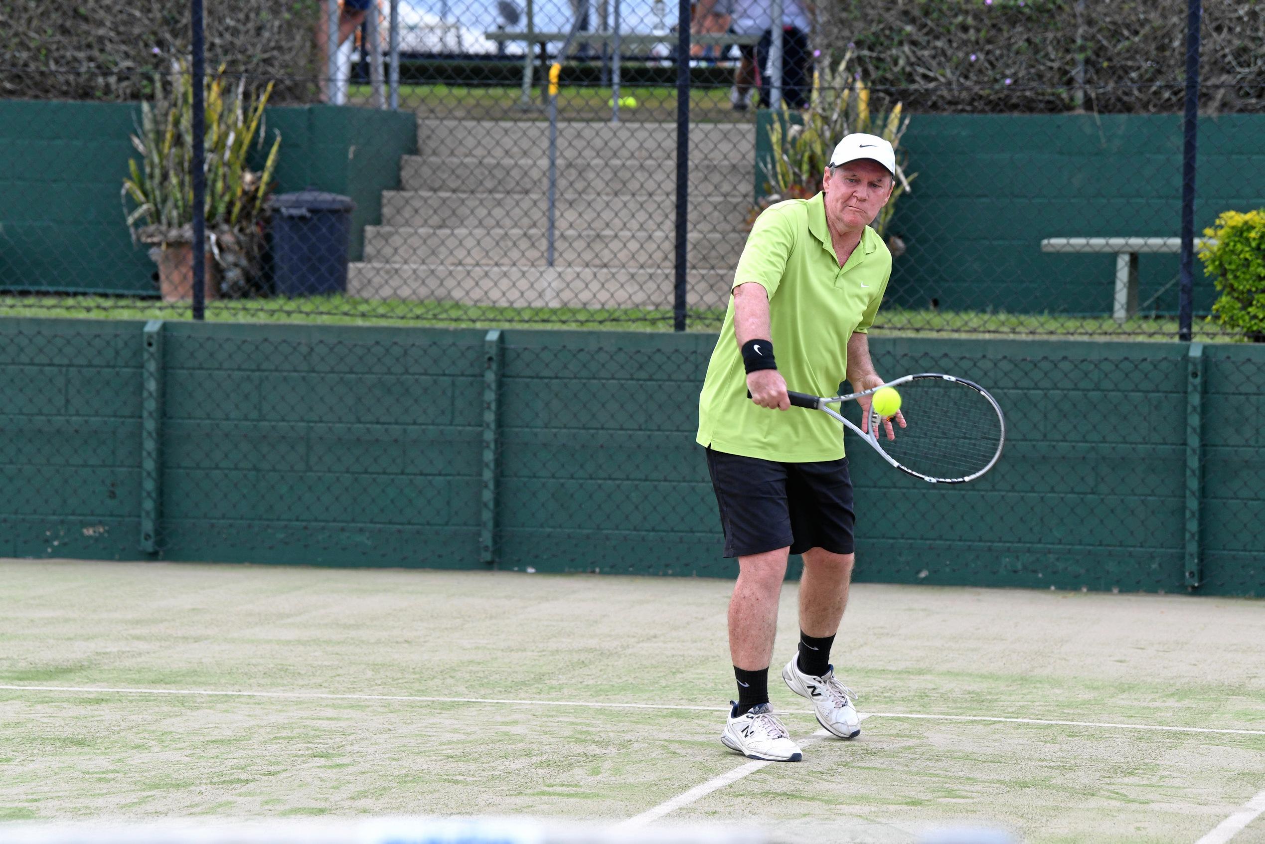 Gympie Tennis tournament - Rob King. Picture: Troy Jegers