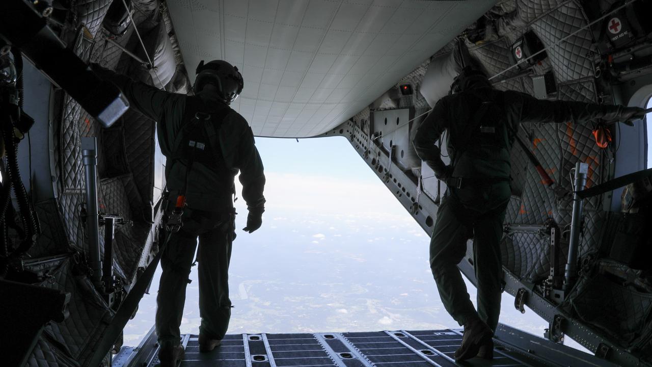 Lance Corporal Fitzgibbon was taking part in a parachute exercise when his chute failed to deploy. Supplied: Defence