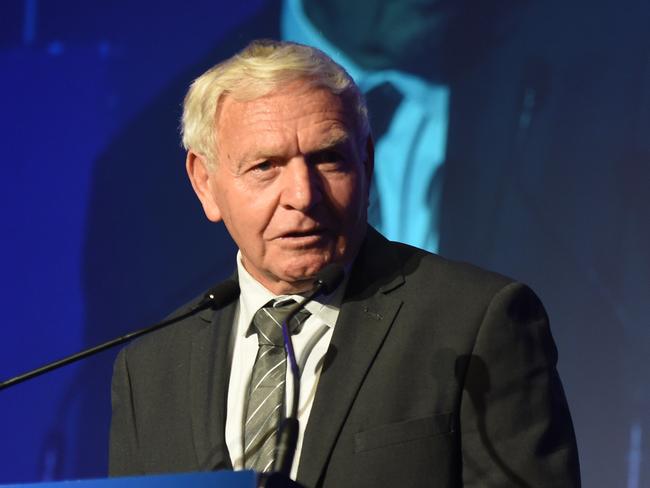 Barry Cable is presented into the Hall of Fame. North Melbourne will host its Celebration of Shinboner Spirit on the evening of Friday, July 1 at the MCG. Anthony Stevens will be elevated to Legend status. New members to the club's Hall of Fame. North will also name the Shinboner of the Era (2005-2015). Picture: Tony Gough