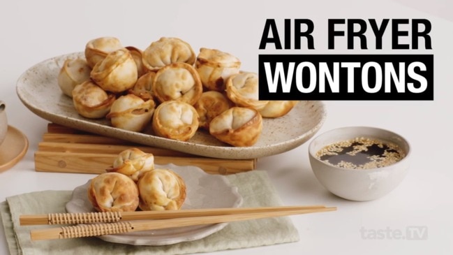 Air fryer wontons