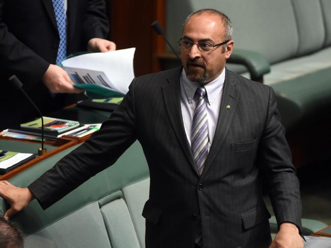 Peter Khalil in parliament. Picture: Mick Tsikas