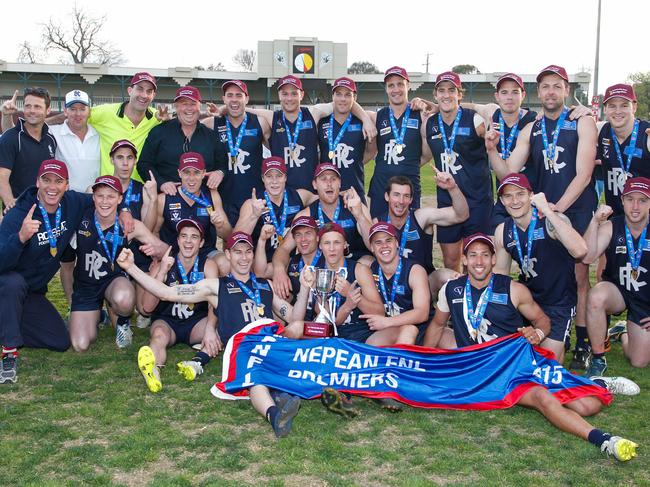 Nepean Football League Grand Final between Rosebud and Somerville played at Frankston Park on Saturday September 19 2015. Rosebud won 13.14 (92) defeating Somerville 10.12 (72). Picture: David Trend