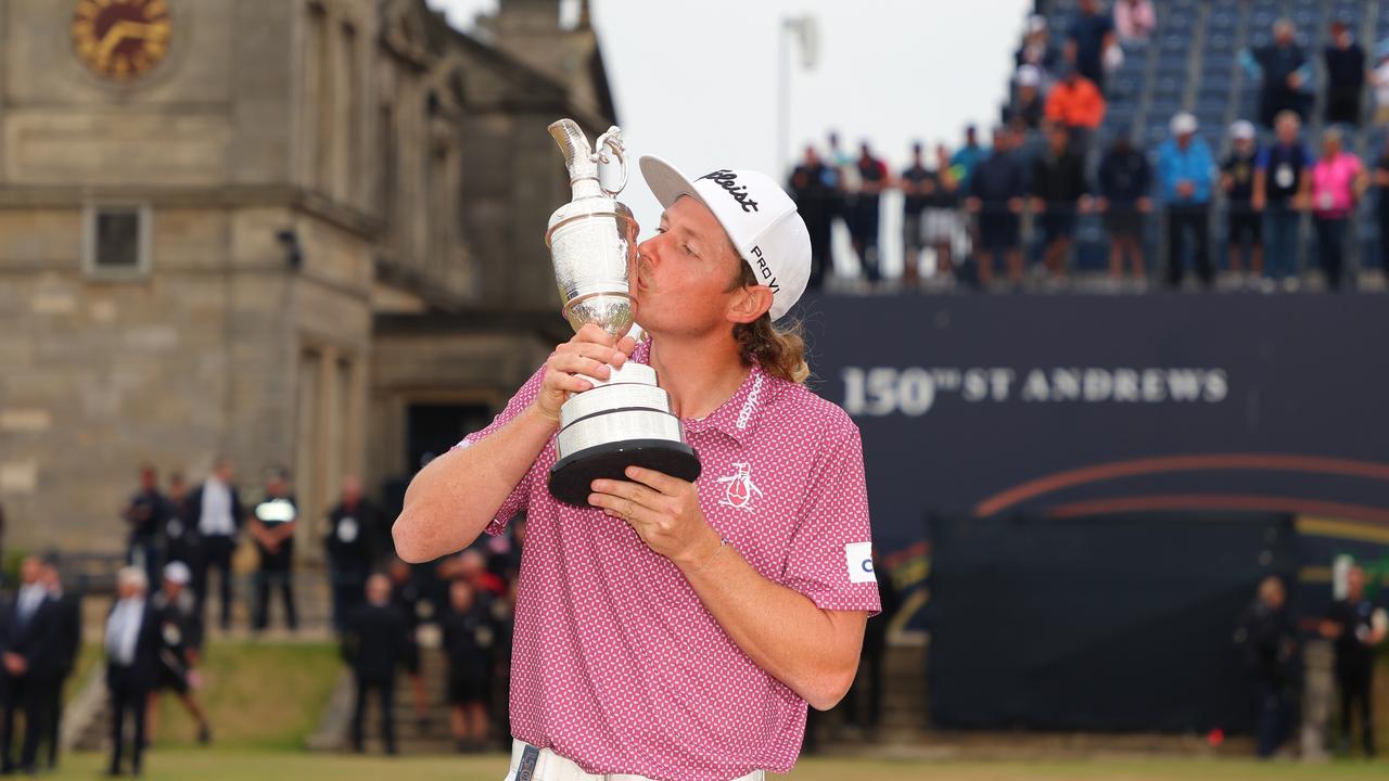 Cameron Smith is exempt from qualifying for the British Open. Picture: Kevin C. Cox/Getty Images