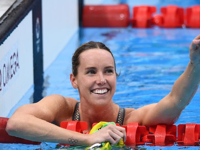 Emma McKeon is perhaps tops the class of Bohl’s pupils. Picture: Kaz Photography/Getty Images