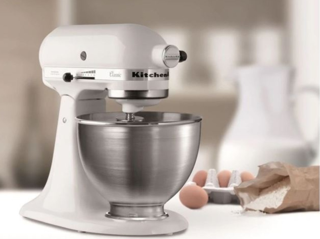 KitchenAid Classic Stand Mixer, $599 (down from $799). Picture: Myer.