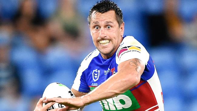 Mitchell Pearce’s kicking game will be crucial to Newcastle’s chances.