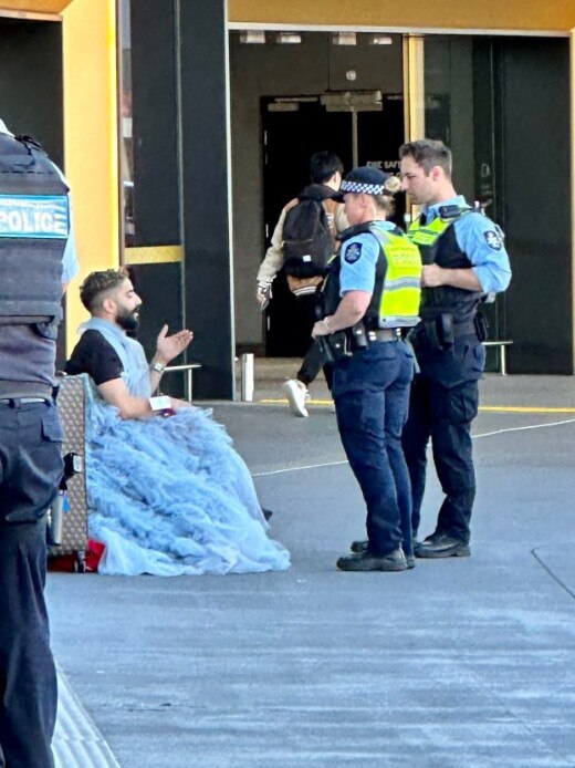 Todorovic at Melbourne airport. Picture: Supplied