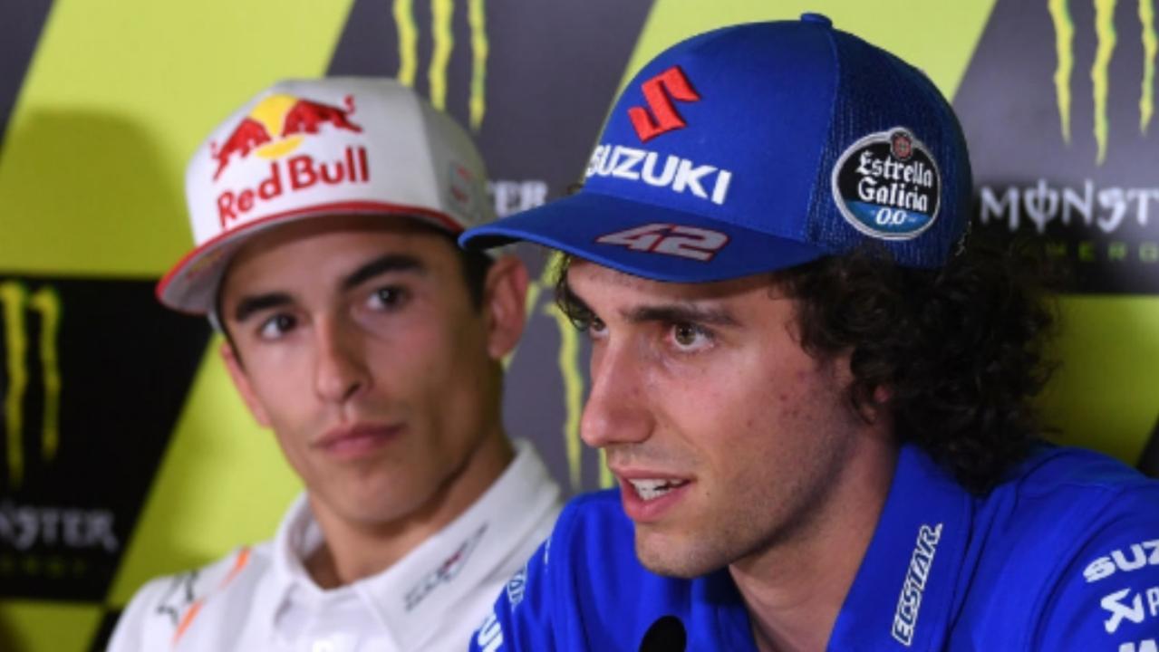 Rins and Marquez certainly won't be the best of mates on race day.