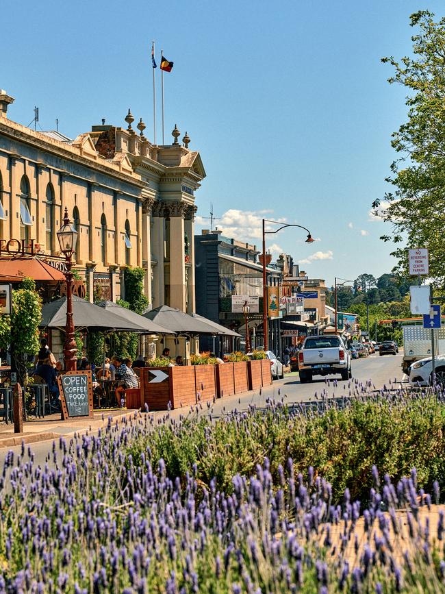 Daylesford township. Picture: Lauren Bamford.