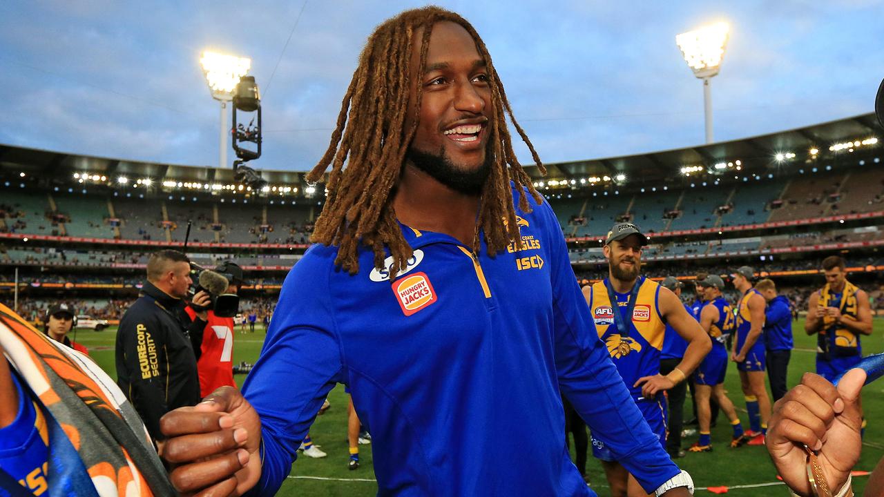 Nic Naitanui missed the 2018 premiership win through injury. Picture: Mark Stewart