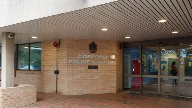 The pair entered the foyer of Gosford Police Station allegedly without masks and ranted to officers about Australian law. Photo: Google Maps