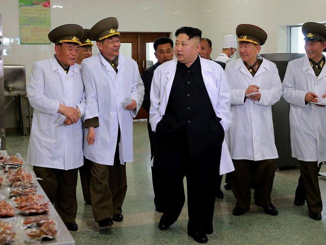 The visit was the subject of a two-page spread in the Rodong Sinmum newspaper.