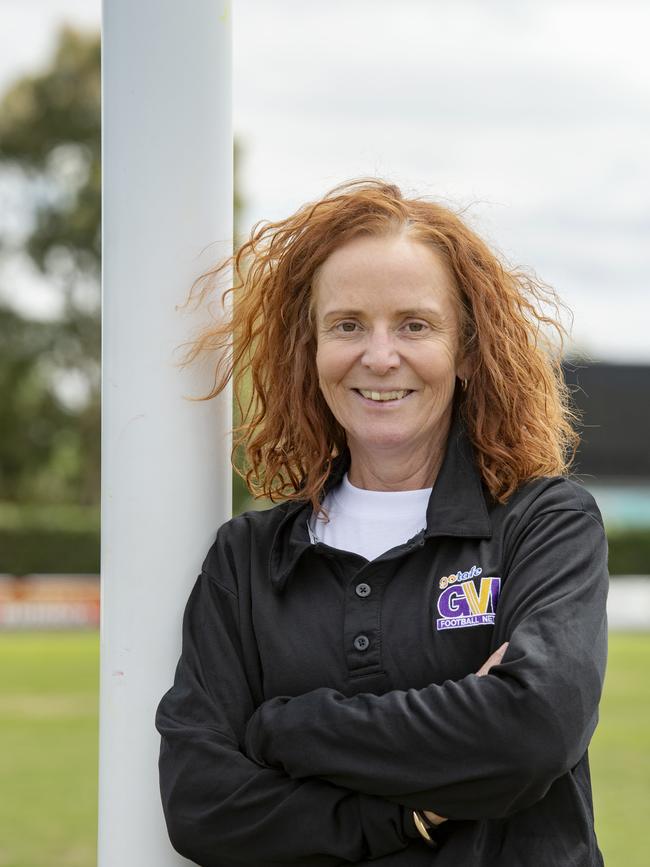 Goulburn Valley Football-Netball League chairwoman Jacqui Hudgson. PICTURE: ZOE PHILLIPS