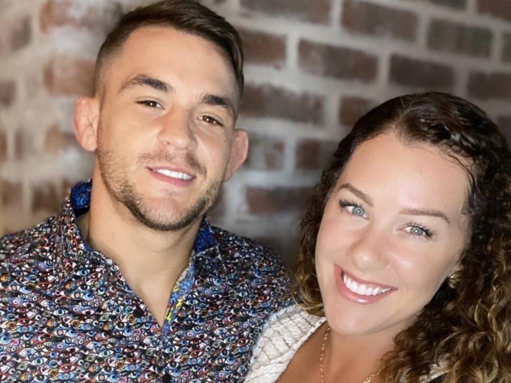 Who is Dustin Poirier's wife Jolie and does he have any children